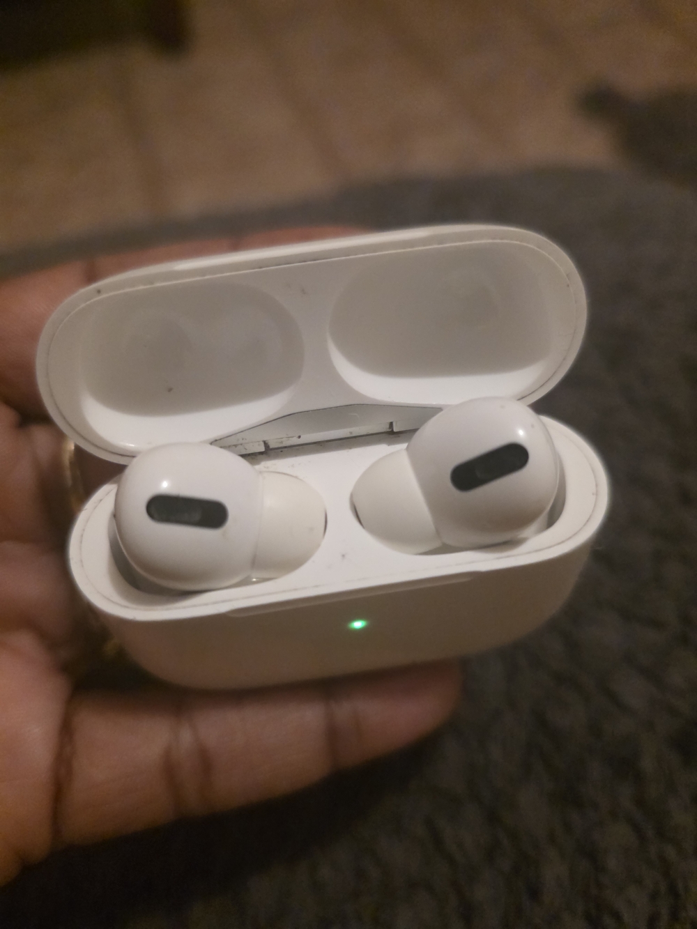 White On-Ear Wireless Earbuds with Charging Case A2190